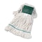 Boardwalk 5 in Looped-End Wet Mop, White, Cotton/Synthetic, BWK502WHEA BWK502WHEA - alternate 1